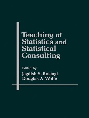 cover image of Teaching of Statistics and Statistical Consulting